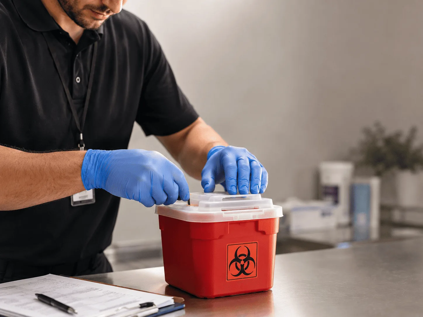 Why choose Sharps Waste Disposal in Corn, OK